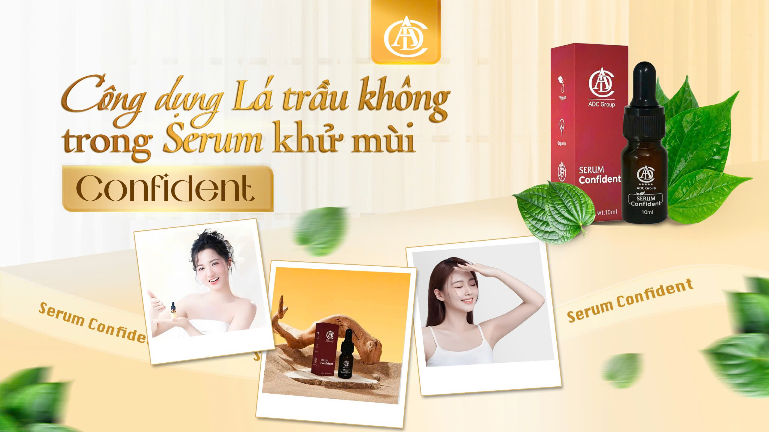 5 Lý Do Nên Chọn Serum Khử Mùi Confident