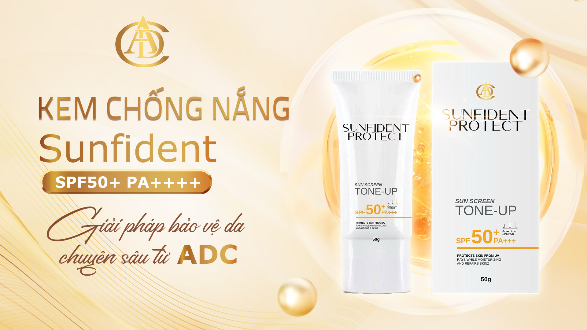 Kem chống nắng Sunfident và cơ chế bảo vệ da trước tia UVA – UVB